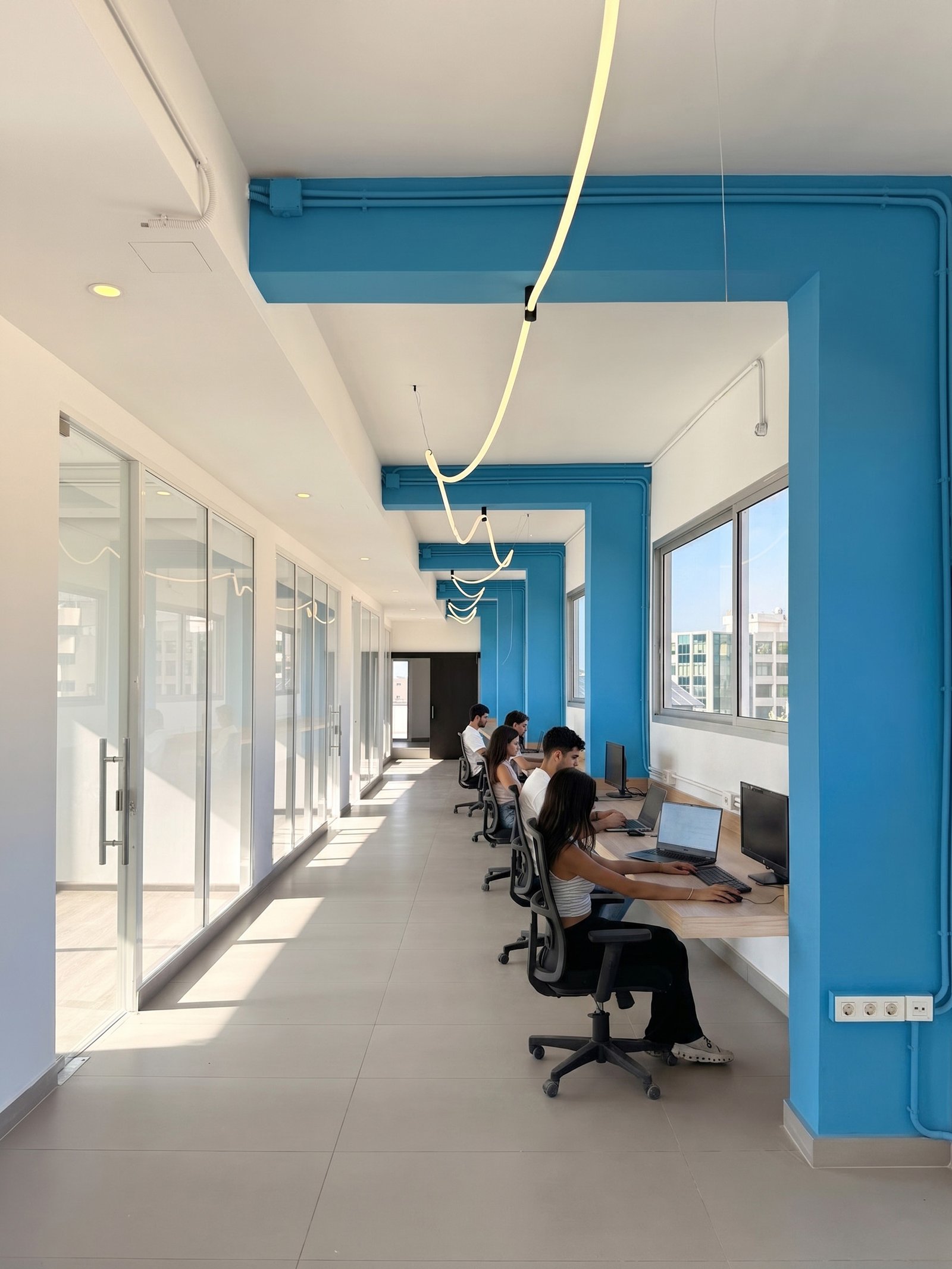 Office Buddy coworking floor in Baabda
